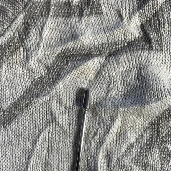 Vintage 1980's Cottage Core Knit Sweater Medium M Cozy Sweater VTG Grandma Core - Picture 5 of 7